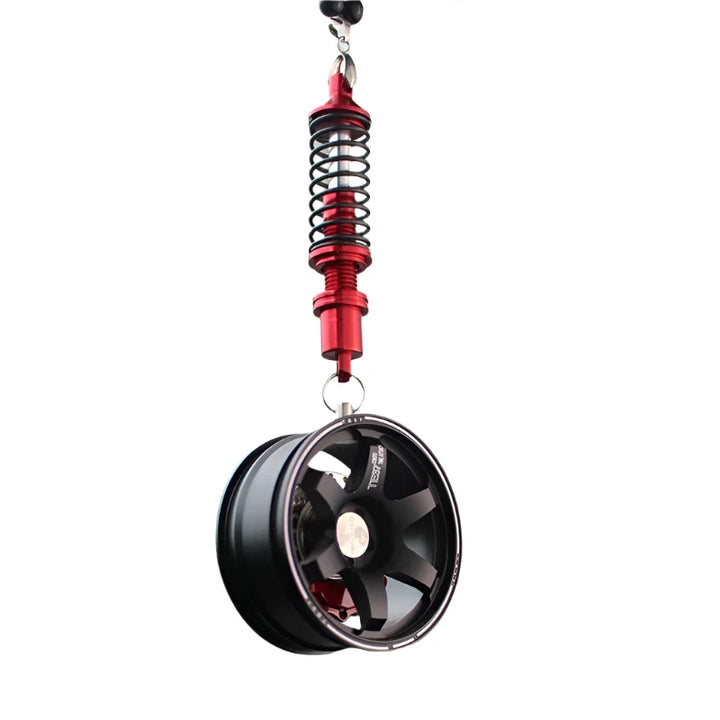 TE37 Wheel & Coilover Rear View Mirror Ornament