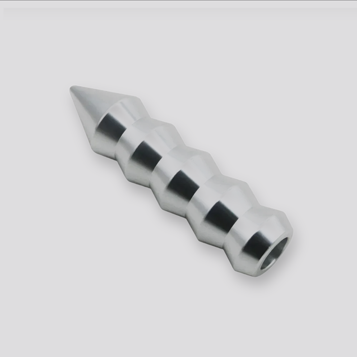 Silver Bamboo Spike 145mm Shift Knob