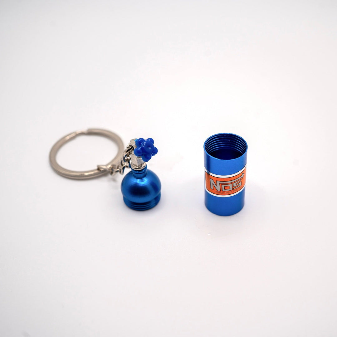 NOS Bottle Keychain
