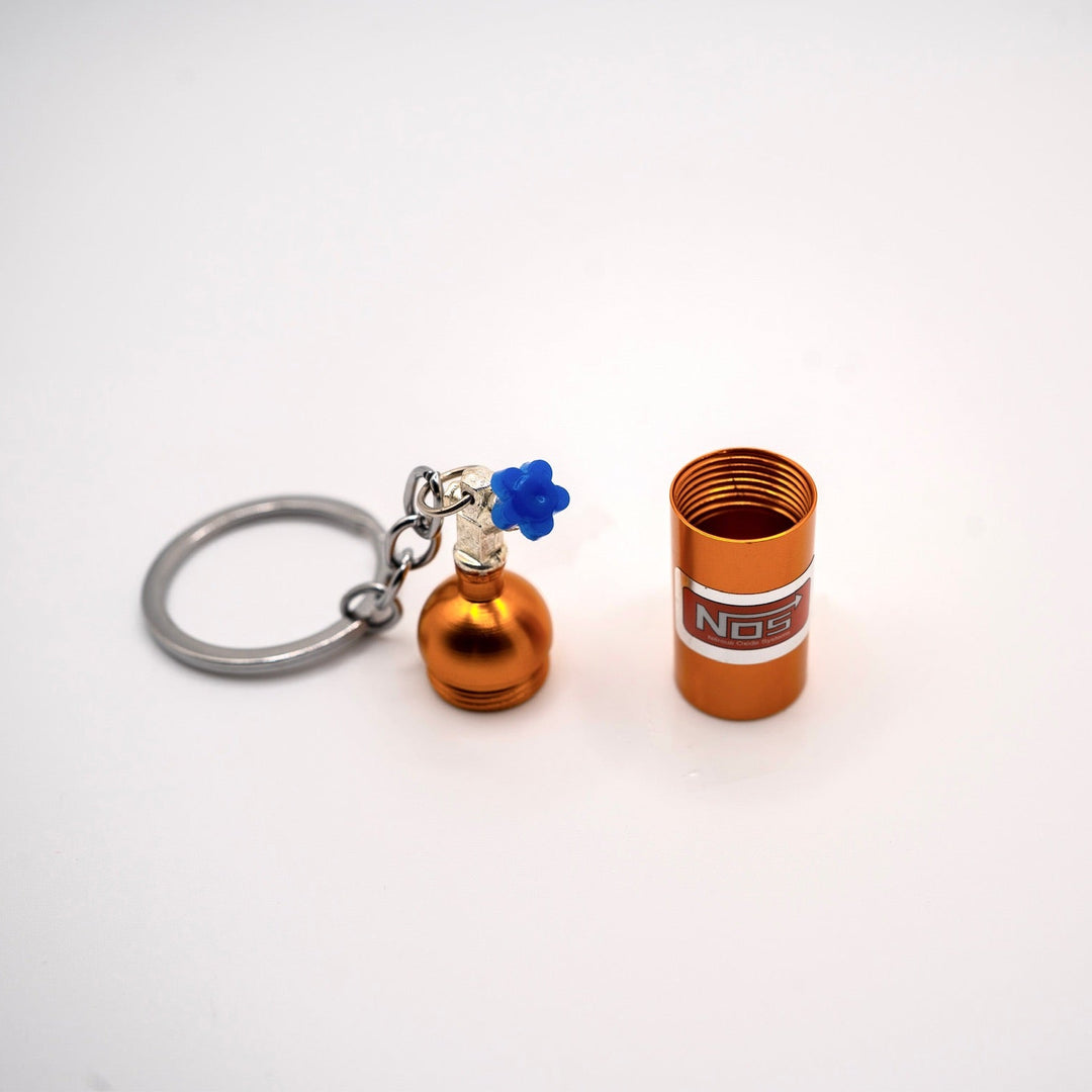 NOS Bottle Keychain