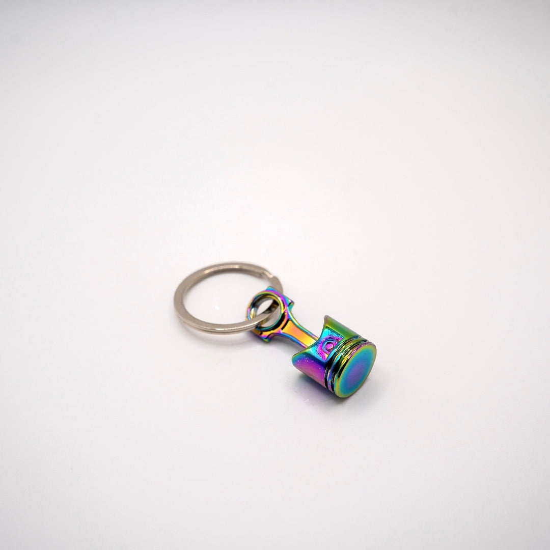 Engine Piston Keychain