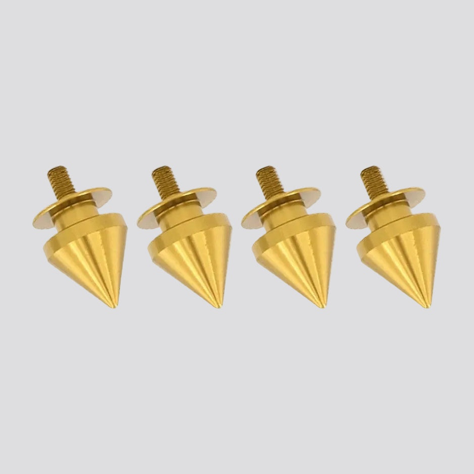 Gold Quick Release Spike Fasteners